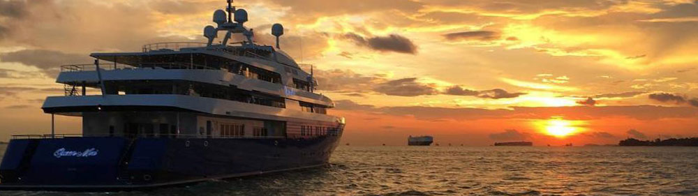 Completed refit of a 85m Mega Yacht