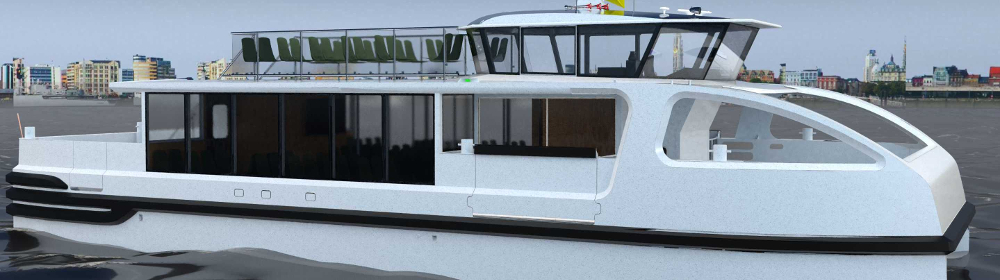 ontwerp electric waterbus