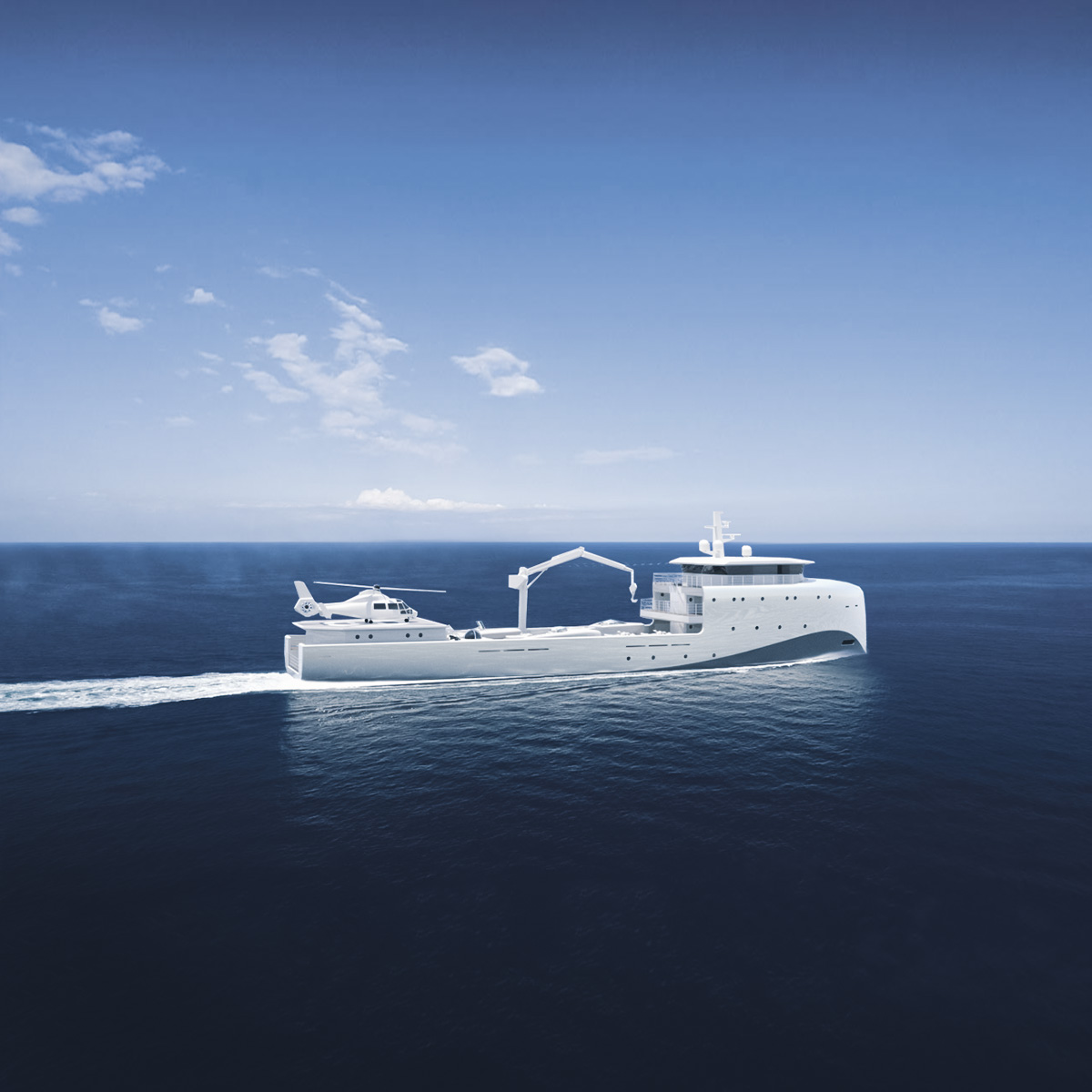 Marimecs Super Yacht support vessel
