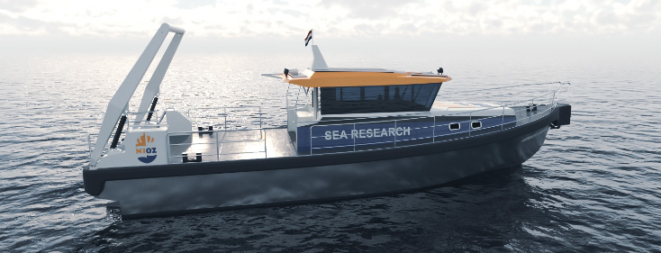 Marimecs ship design engineering NIOZ Research vessel Adriaen Coenen