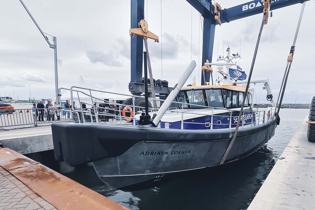 Delivery of RZ Adriaen Coenen at Next Generation Shipyard in the summer of 2022