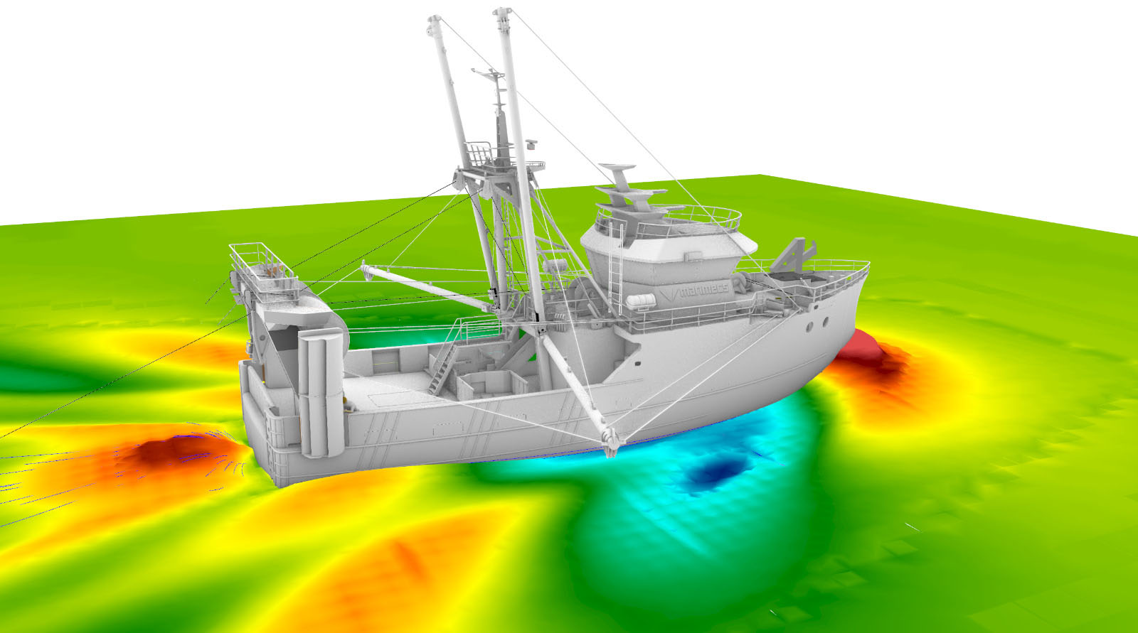 Marimecs ship design shallowdraft coastal research vessel NIOZ